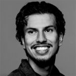 Portret van fotograaf Boaz Dekker