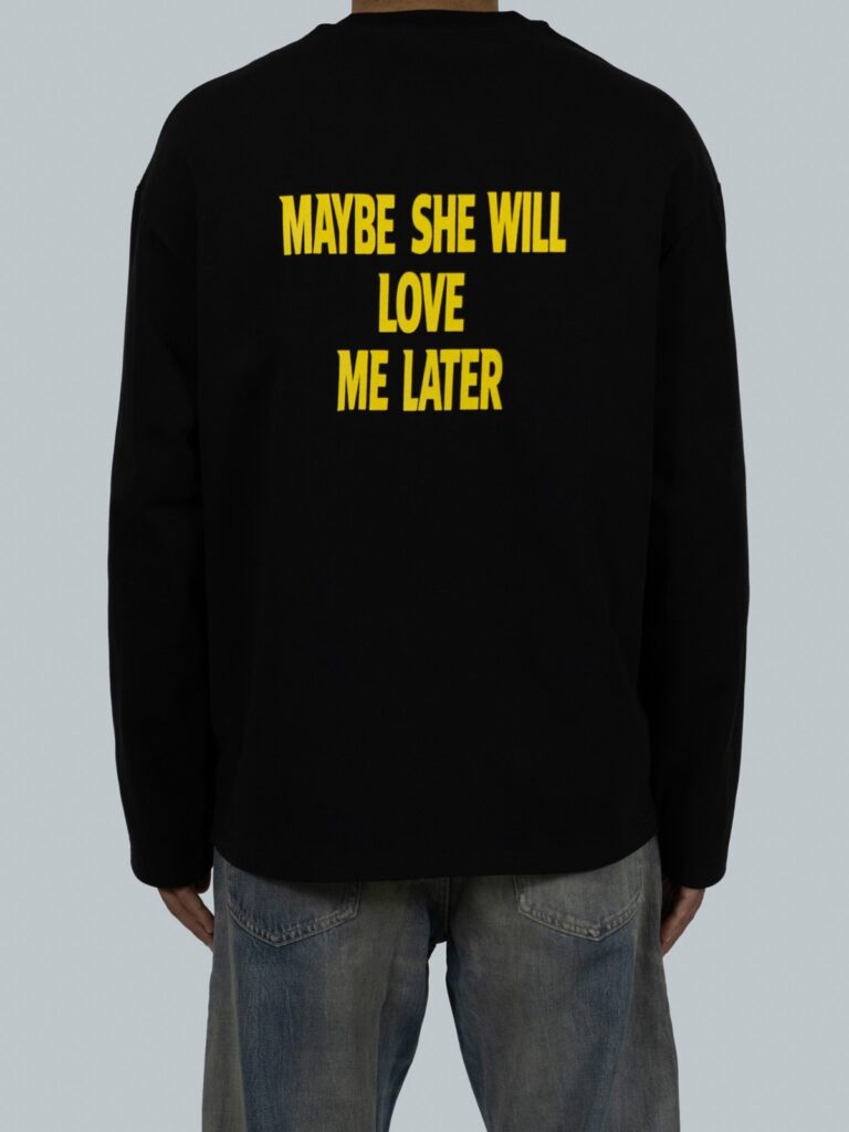 Zwarte longsleeve van Broke Boys Club, achterkant